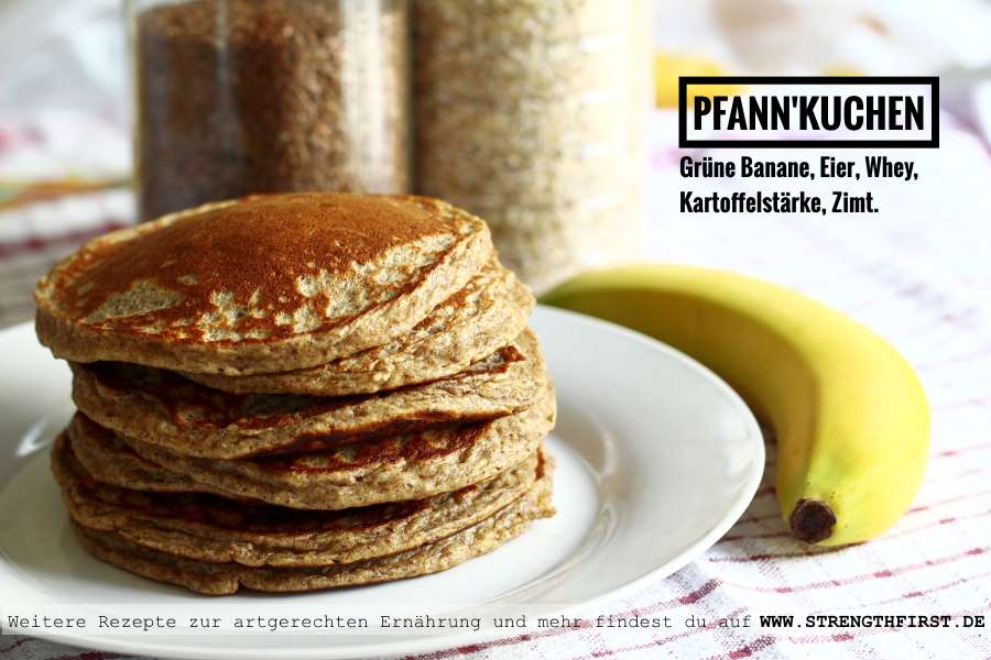 Crazy Pfannkuchen mit resistenter Stärke