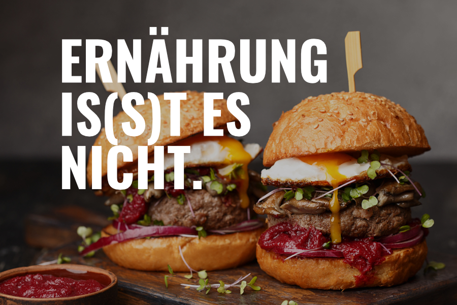 Ernährung ist es nicht alleine